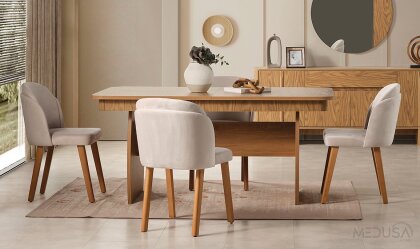 Medusa Home Mobilya - Zirve Yemek Masası