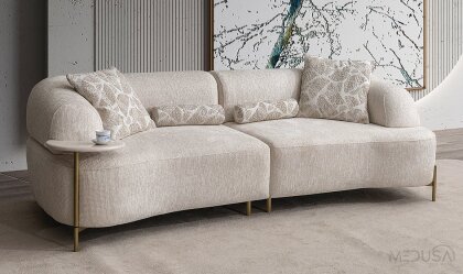 Medusa Home - Zyra Üçlü Koltuk